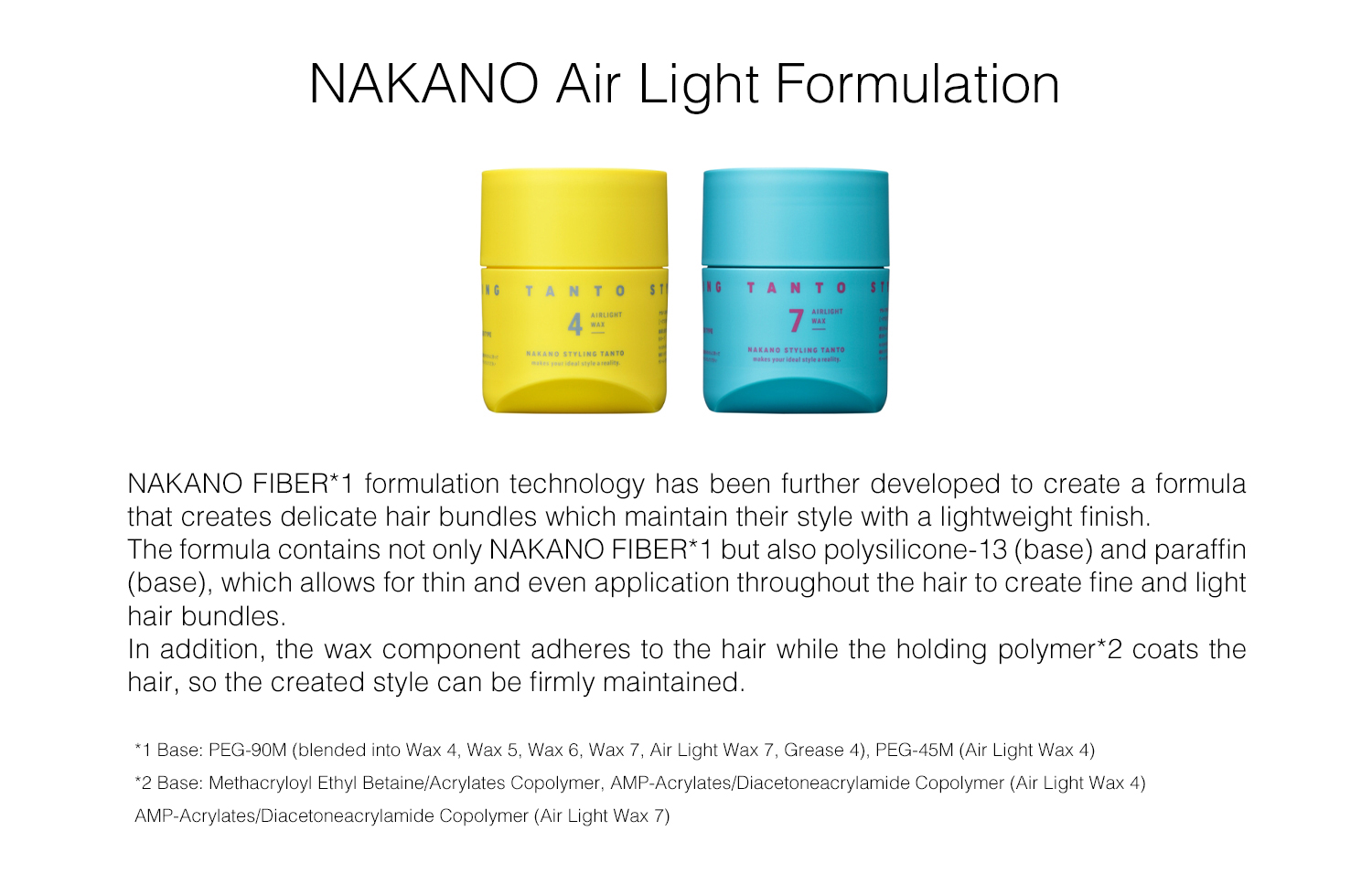 NAKANO Air Light Formulation